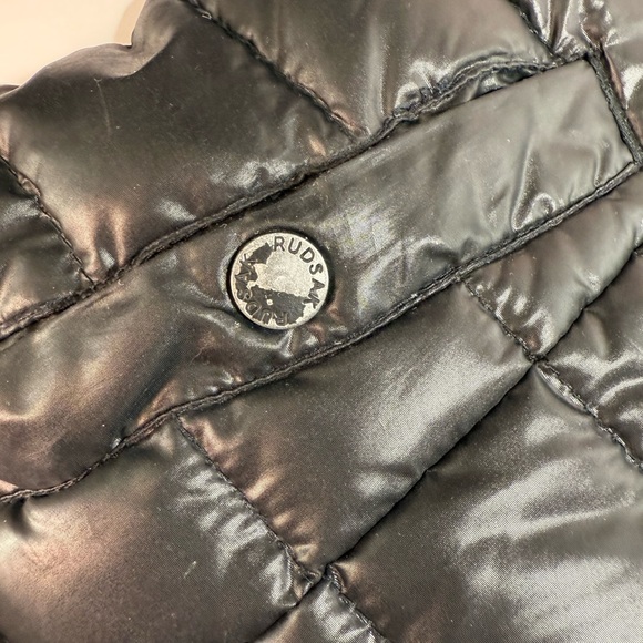 Rudsak Black Glossy Down Puffer Short Puffer Coat Size PS - Picture 11 of 14